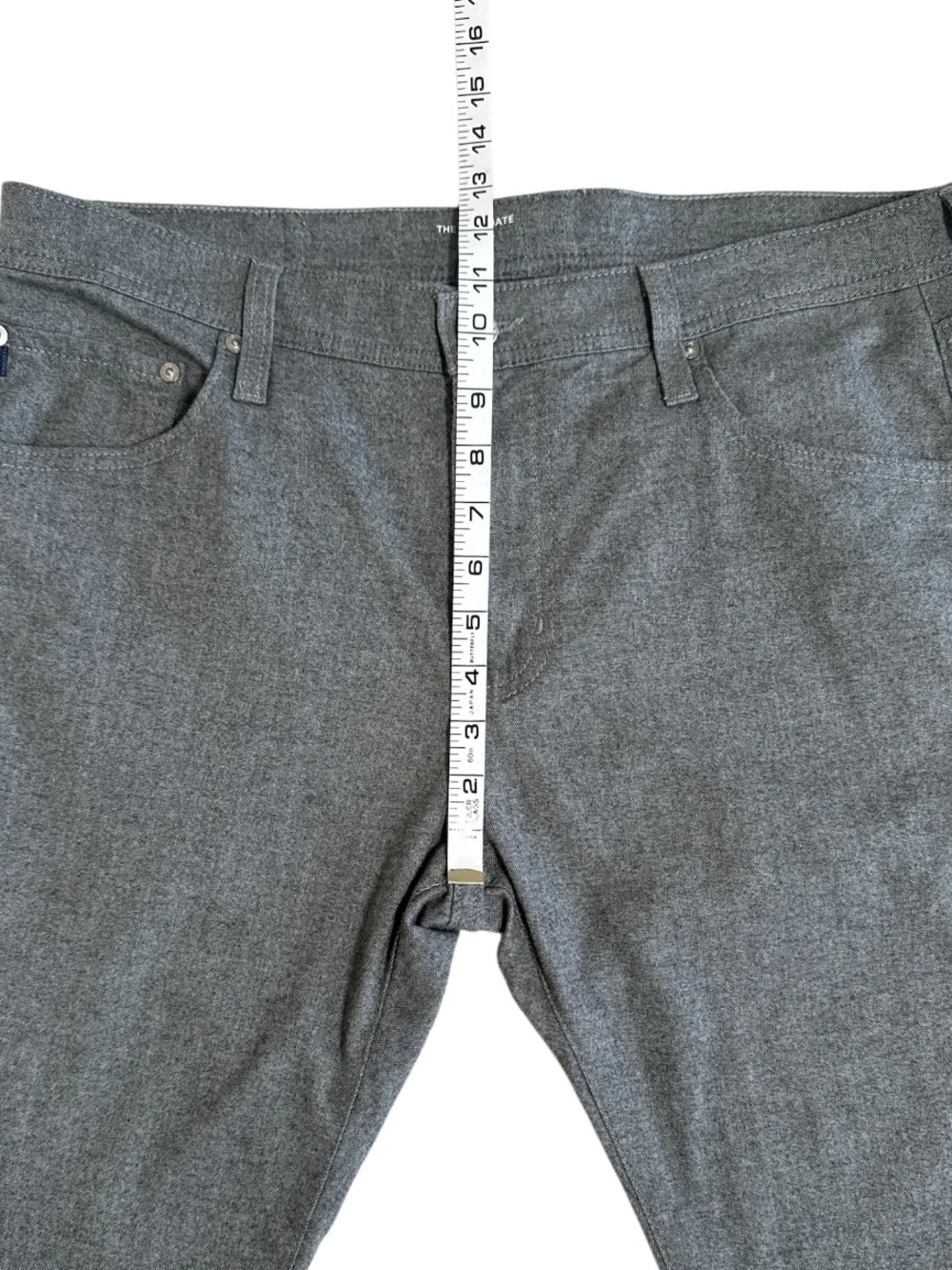 AG Adriano Goldschmied The Graduate Tailored Leg Gray Pants 36x34